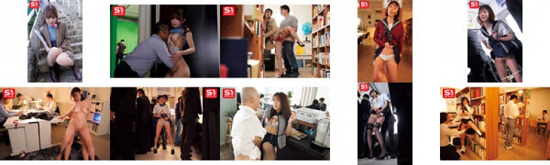 I'm embarrassed because there are people around me! But...it feels so good that I'm cumming! Because she's such a beautiful girl, she's exposed to the utmost vulgarity and humiliation in 50 situations (trains, classrooms, offices, TV stations, etc.) for 8 hour:Image