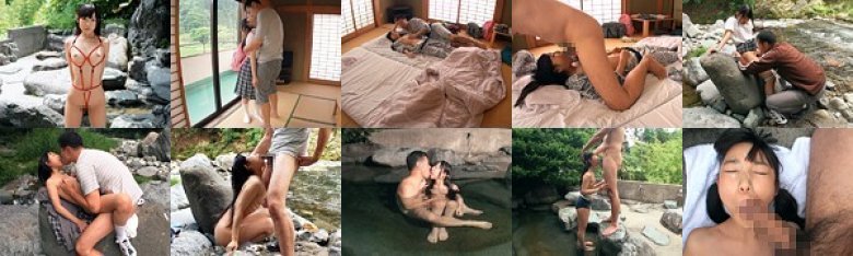 A delicate girl alone. Take out exposed hot spring trip. Milk 147 cm:Image