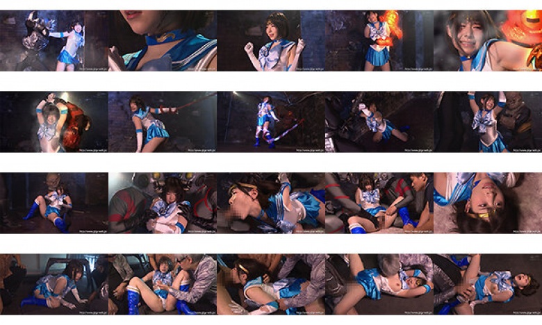Heroine stuffy breath Sailor Melius Full body wound Ena Satsuki:Image