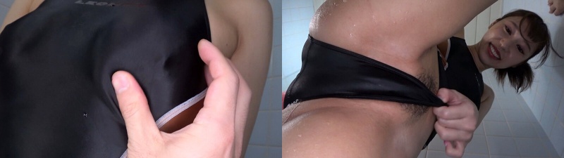 さつき芽衣 水着を着たままオシッコ娘:サンプル画像