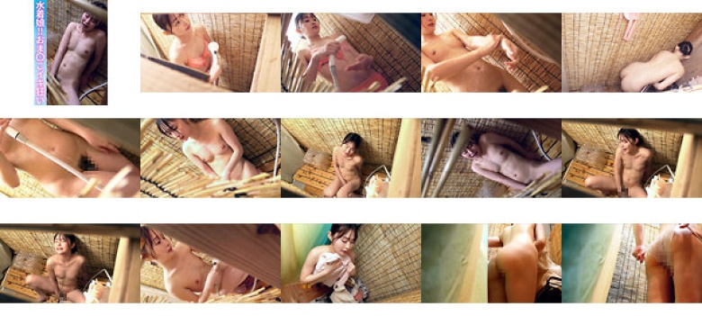 Summer, sea, slender girl, wet pussy, crazy masturbation behind closed doors, Towa Chikawa:Image