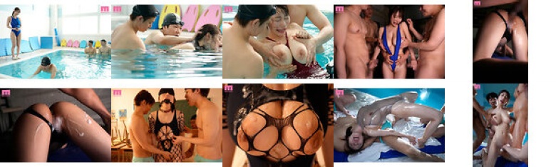 競泳水着から浮き出る巨乳に発情サル化した絶倫生徒の追撃中出し輪●50発射で爆乳ガクブルイキまくったJカップ水泳部顧問 篠真有:サンプル画像