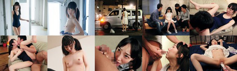 初撮。ガリ細ツインテール。 パイパン 白咲あいら:样本图像