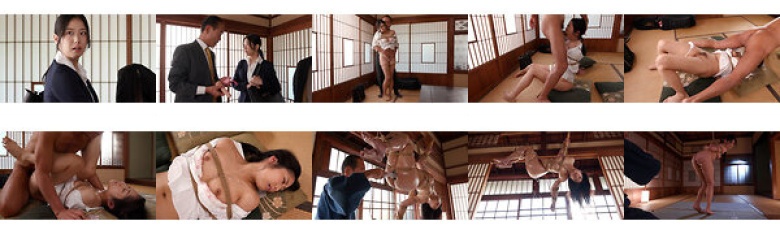 変態上司と麻縄遊戯!羞恥心が快感に変わりM女となる瞬間!:サンプル画像