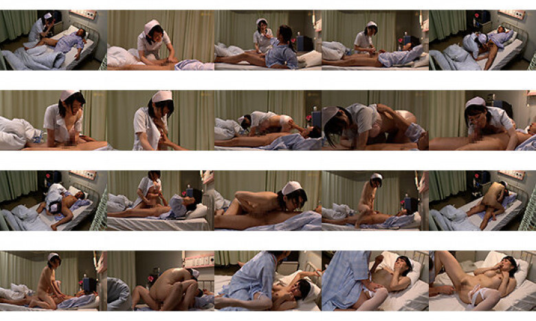 一边照顾病人的阴茎，一边与无法抑制成熟身体的成熟护士秘密做爱！:Image