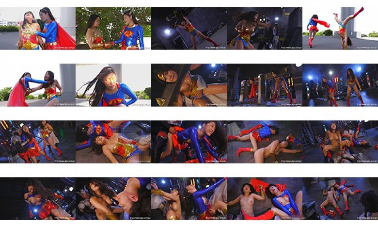 [G1] U.S.A Super Heroine Accelerator Girl VS Dyna Woman:Image