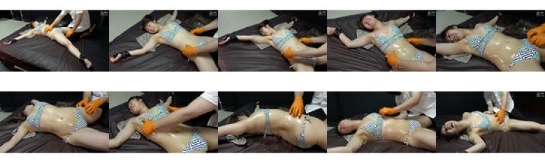 "Marina-chan suffers beyond tickling due to limb restraint lotion torture! Is this tickling torture!?" WAKA-057 Marina Tachibana 8:Image