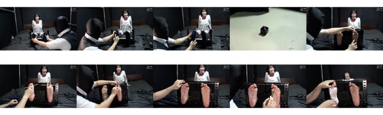偶像挠痒痒综艺！猜脚底字母游戏！宇佐见美音:样本图像