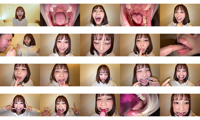 [个人摄影] 渡的喉咙下巴触摸&嘴嘴ahegao W片:样本图像