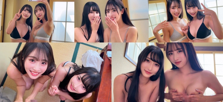Yuika & Miho - Amateur adult video:Image