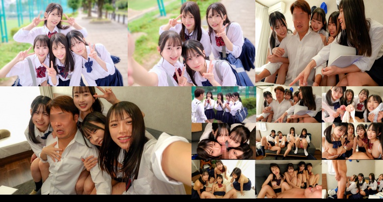 Himari & Tsubomi & Yuno & Wako - Amateur adult video:Image