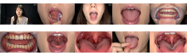 [Oral and teeth fetish] "A beautiful woman's extremely valuable oral, teeth and cock observation play!" ADOA-088 Yokomine Megu 2:Image