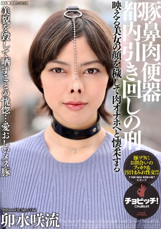 [卯水咲流]猪鼻子肉小便池被拖着到处走走惩罚东京 Saryu ...